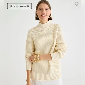 J. Crew Relaxed Rollneck Sweater